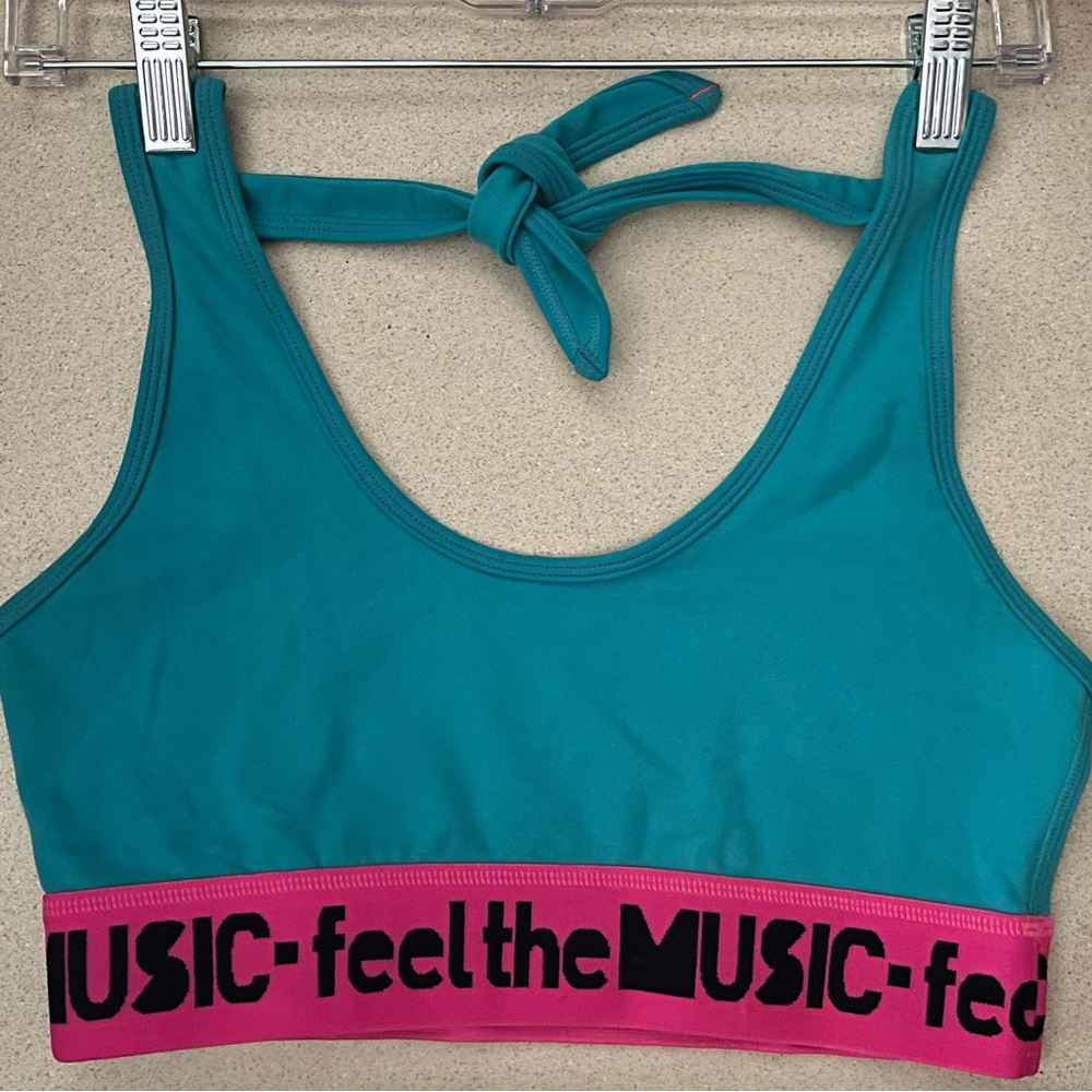 Zumba halter bra-vintage